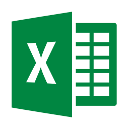 โลโก้ Excel Online (.xls .xlsx)